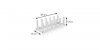Organizer na patelnie FlexiSPACE 370 x 148 mm